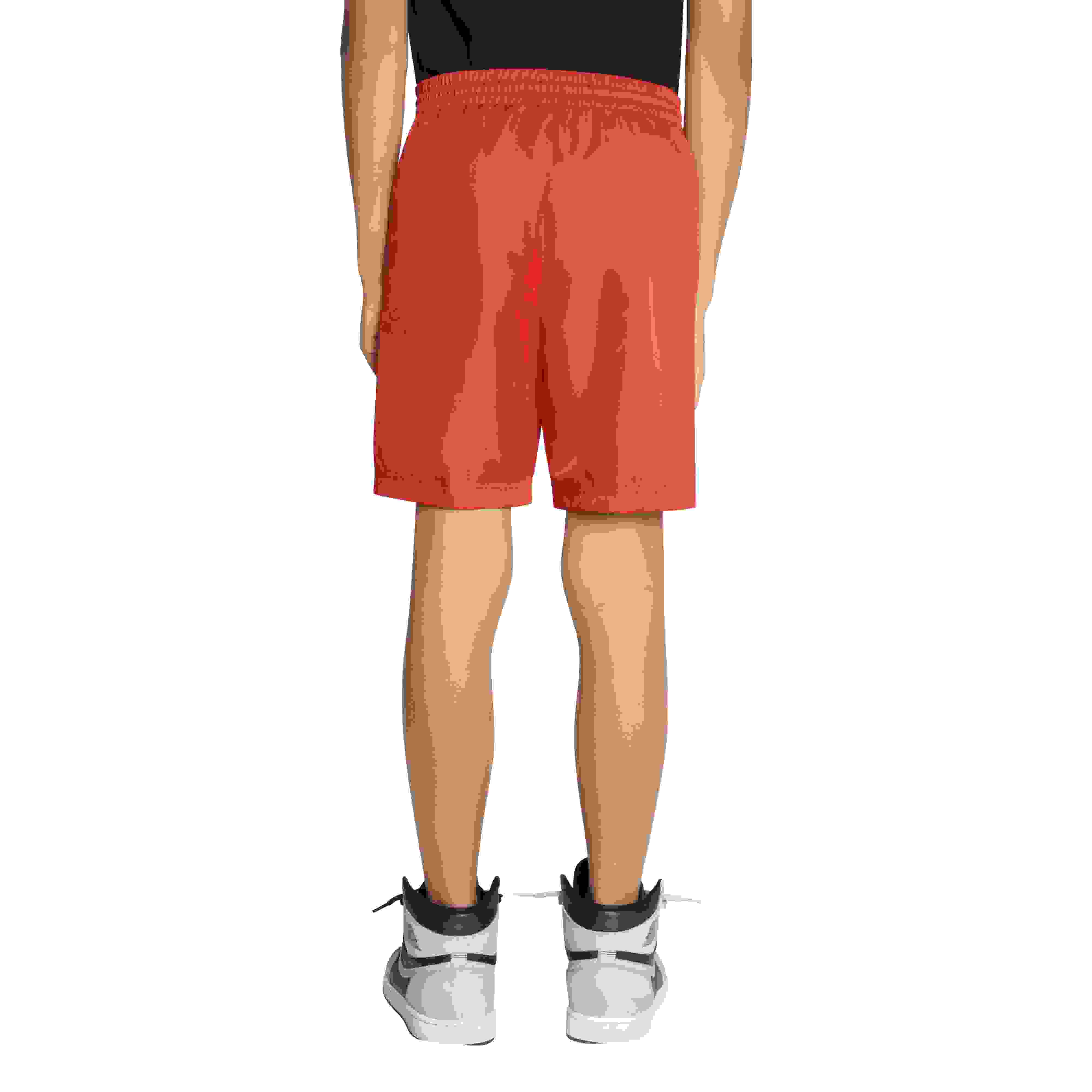 Jordan Big Boys' Jumpman Woven Play Short-Red